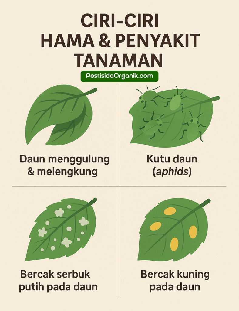 Ciri-Ciri Serangan Kutu Daun pada Tanaman