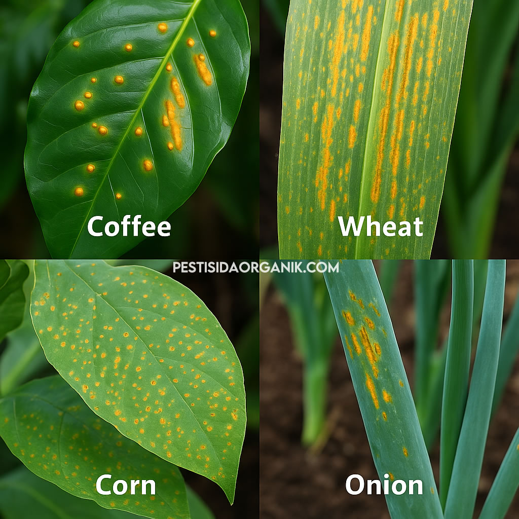 Mengenal Penyakit Karat Daun pada Tanaman: Gejala, Tanaman yang Rentan, Cara Alami Mengatasi, dan Pencegahannya
